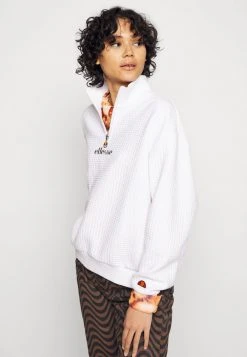 Ellesse CRATIC ZIP TRACK TOP - Sweatshirt - White -Ellesse Boutique 9a0595d7f6eb4b089cae3e37dc1fc6dd