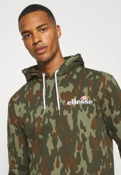 Ellesse PRIMERO CAMO HOODY - Sweatshirt - Khaki -Ellesse Boutique 9c7598c435a14d4cb746043fc43eede3