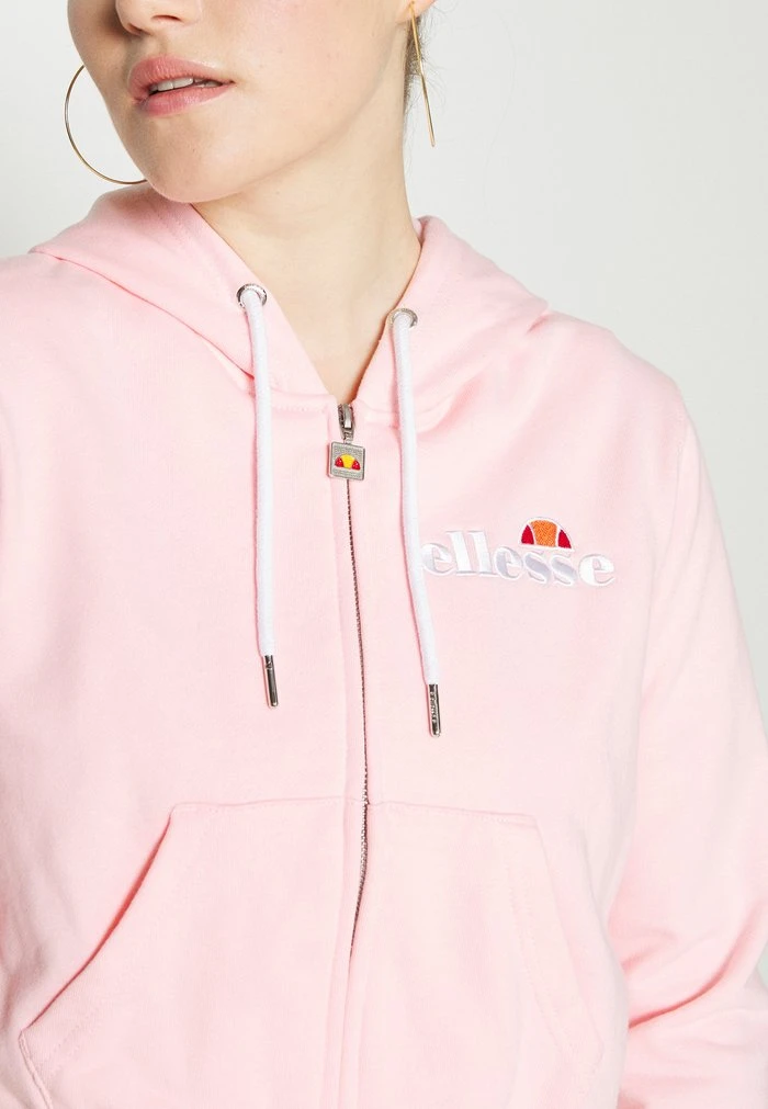 Ellesse PIOLLI - Sweat à Capuche Zippé - Light Pink 8 Ellesse PIOLLI - Sweat à Capuche Zippé - Light Pink – Image 8