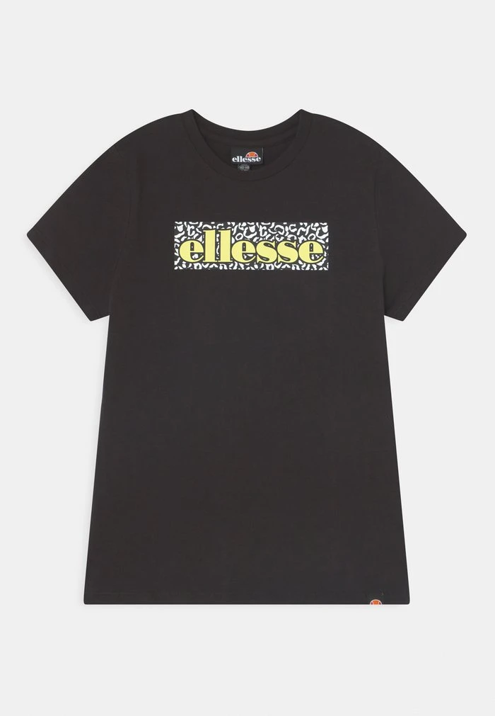 Ellesse ZEBRATO - T-shirt Imprimé - Black 1 Ellesse ZEBRATO - T-shirt Imprimé - Black