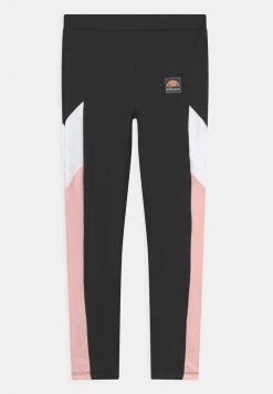 Ellesse BREEA UNISEX - Legging - Black/white/light Purple