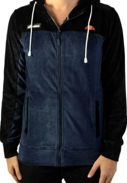 Ellesse Sweat à Capuche Zippé - Noir/marine