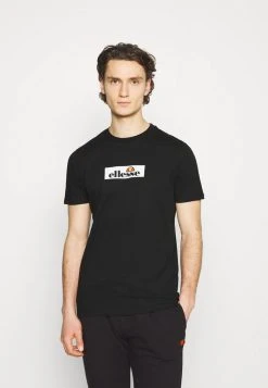 Ellesse OMBRONO - T-shirt Imprimé - Black
