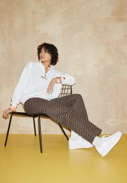 Ellesse CRATIC ZIP TRACK TOP - Sweatshirt - White