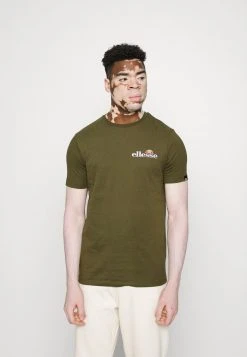 Ellesse VOODOO - T-shirt Imprimé - Khaki