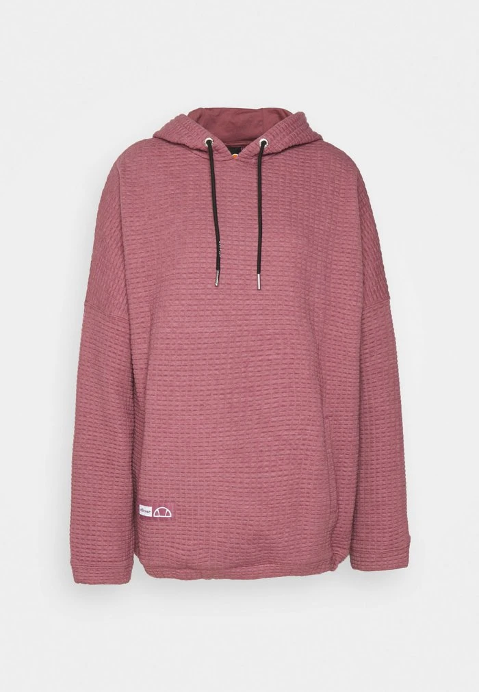 Ellesse FILE HOODY - Sweatshirt - Dark Pink 4 Ellesse FILE HOODY - Sweatshirt - Dark Pink – Image 4