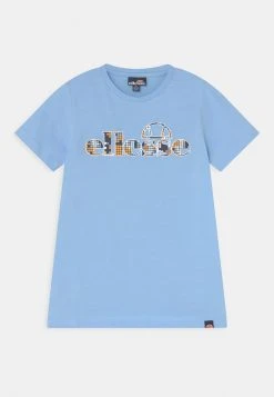 Ellesse CORRE - T-shirt Imprimé - Light Blue