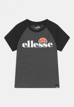 Ellesse VISTA - T-shirt Imprimé - Dark Grey Marl