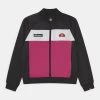 Ellesse MARGRETI CROP TRACK - Sweat à Capuche Zippé - Black/pink