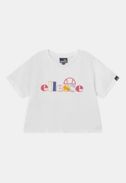 Ellesse NATTIA - T-shirt Imprimé - White