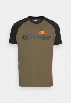 Ellesse CORP TEE - T-shirt Imprimé - Khaki -Ellesse Boutique b2d940901fab417ab3f094246cad94d8