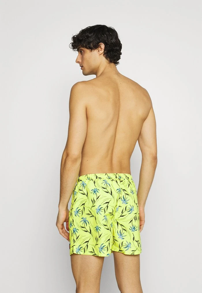 Ellesse MANDRO - Short De Bain - Neon Yellow 2 Ellesse MANDRO - Short De Bain - Neon Yellow – Image 2