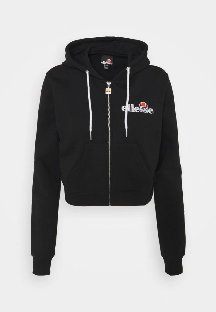 Ellesse PIOLLI - Sweat à Capuche Zippé - Black 8 Ellesse PIOLLI - Sweat à Capuche Zippé - Black – Image 8
