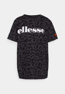Ellesse OVERLEP - T-shirt Imprimé - Black