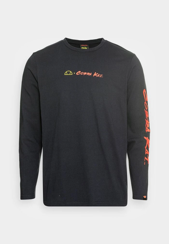 Ellesse SCHIUMA TEE - T-shirt à Manches Longues - Black 4 Ellesse SCHIUMA TEE - T-shirt à Manches Longues - Black – Image 4