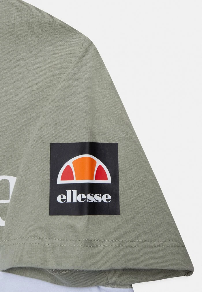 Ellesse MITICO - T-shirt Imprimé - Green/white 4 Ellesse MITICO - T-shirt Imprimé - Green/white – Image 4