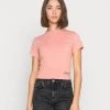 Ellesse DROPPER CROP - T-shirt Basique - Pink