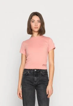 Ellesse DROPPER CROP - T-shirt Basique - Pink