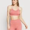 Ellesse ELIANA - Brassières De Sport à Maintien Léger - Dark Pink