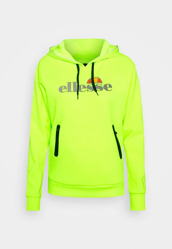Ellesse ARCILLE HOODY - Sweat à Capuche - Neon Yellow 6 Ellesse ARCILLE HOODY - Sweat à Capuche - Neon Yellow – Image 6