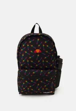 Ellesse ERINO BACKPACK & WATER BOTTLE SET UNISEX - Sac à Dos - Black/multi-coloured