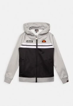 Ellesse ARNALDO FZ HOODY - Sweat à Capuche Zippé - Light Grey Marl