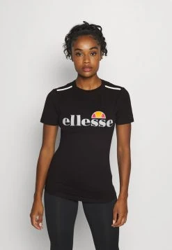 Ellesse DELLE - T-shirt Imprimé - Black