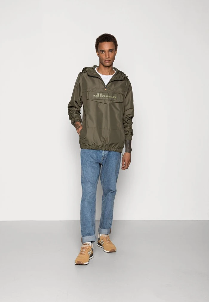 Ellesse MONT NERO JACKET - Veste Légère - Khaki 2 Ellesse MONT NERO JACKET - Veste Légère - Khaki – Image 2