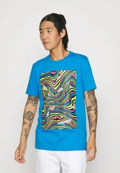 Ellesse CAMRINO TEE - T-shirt Imprimé - Blue