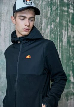 Ellesse FRECCARO JACKET - Veste Polaire - Black -Ellesse Boutique cf841cce4711468b88d17fb68a8930a9