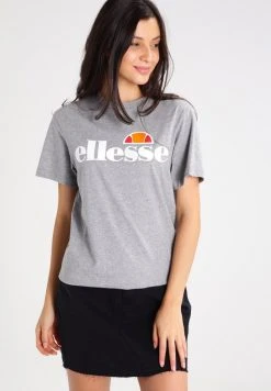 Ellesse ALBANY - T-shirt Imprimé - Ath Grey