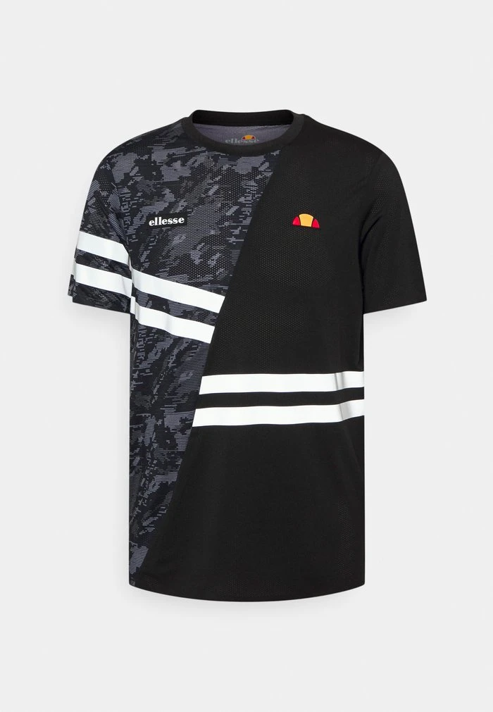 Ellesse DIGITTEE - T-shirt Imprimé - Black 1 Ellesse DIGITTEE - T-shirt Imprimé - Black