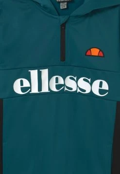 Ellesse HALF ZIP HOODY UNISEX - Sweat à Capuche - Teal/black -Ellesse Boutique d63a46c032d842a28ab747783d9a2702