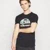 Ellesse HEBBER - T-shirt Imprimé - Black