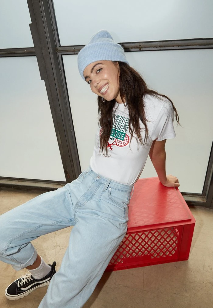 Ellesse TEENA - T-shirt Imprimé - White 3 Ellesse TEENA - T-shirt Imprimé - White – Image 3