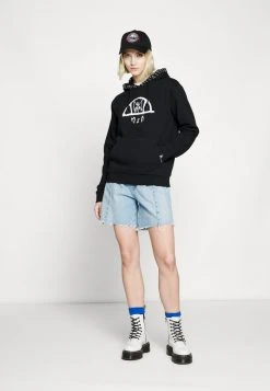 Ellesse ARQUES - Sweatshirt - Black/anthracite -Ellesse Boutique ddebe79322fb488192f08a814765dca2