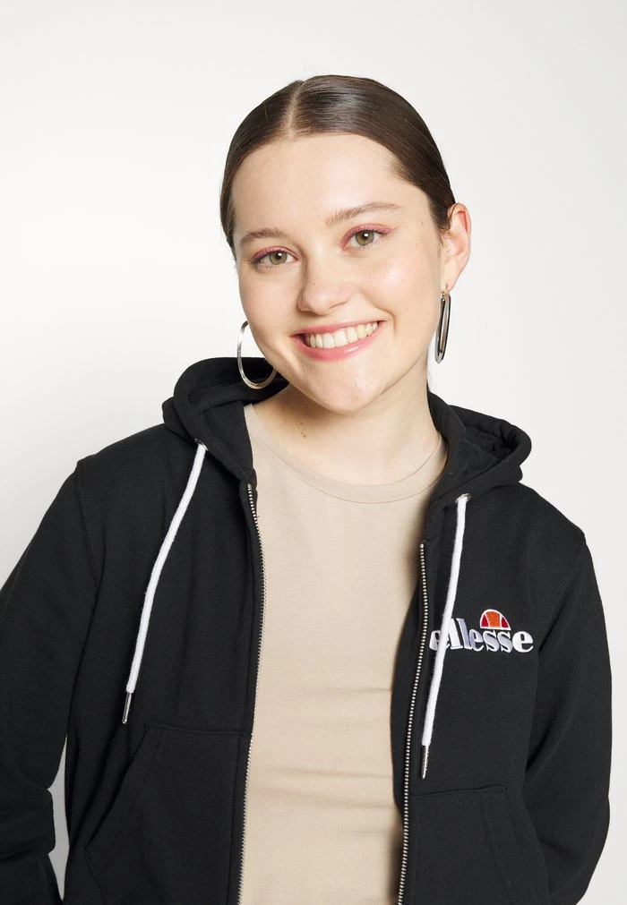 Ellesse PIOLLI - Sweat à Capuche Zippé - Black 6 Ellesse PIOLLI - Sweat à Capuche Zippé - Black – Image 6