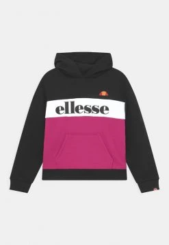 Ellesse CHELINA OVERSIZED HOODY - Sweatshirt - Black/pink