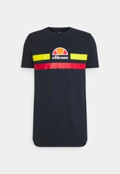 Ellesse APRELA TEE - T-shirt Imprimé - Navy