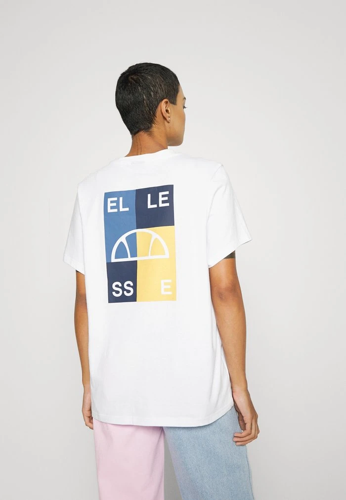 Ellesse ABRITA - T-shirt Imprimé - White 1 Ellesse ABRITA - T-shirt Imprimé - White