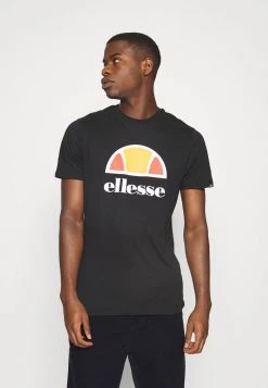 Ellesse DYNE TEE - T-shirt Imprimé - Black