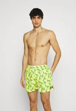 Ellesse MANDRO - Short De Bain - Neon Yellow
