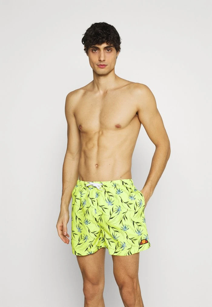 Ellesse MANDRO - Short De Bain - Neon Yellow 1 Ellesse MANDRO - Short De Bain - Neon Yellow