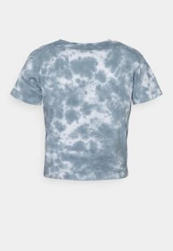 Ellesse VIKINS TIE DYE CROP - T-shirt Imprimé - Green/white -Ellesse Boutique eac36e77dc7a483a9d63cd0a86be24be