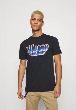 Ellesse MULTIZIO TEE - T-shirt Imprimé - Navy