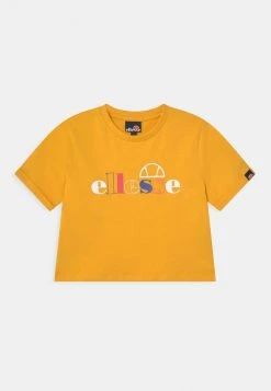 Ellesse NATTIA - T-shirt Imprimé - Yellow