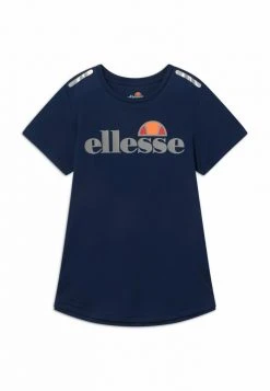 Ellesse SANDON PERFORMANCE TEE - T-shirt Imprimé - Navy