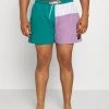 Ellesse DEWI - Short De Bain - Dark Green/lilac