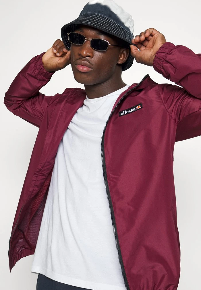 Ellesse TERRAZZO JACKET - Veste Légère - Burgundy 6 Ellesse TERRAZZO JACKET - Veste Légère - Burgundy – Image 6