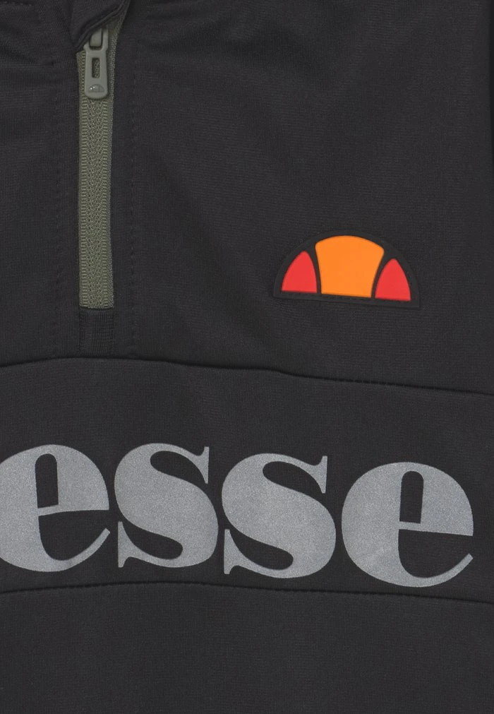 Ellesse HALF ZIP HOODY UNISEX - Sweat à Capuche - Black/dark Green 3 Ellesse HALF ZIP HOODY UNISEX - Sweat à Capuche - Black/dark Green – Image 3